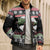 Funny Bigfoot Christmas Bomber Puffer Jacket Xmas Holiday Patterns - Wonder Print Shop