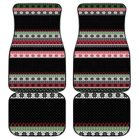 Funny Bigfoot Christmas Car Mats Xmas Holiday Patterns - Wonder Print Shop
