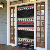 Funny Bigfoot Christmas Door Cover Xmas Holiday Patterns - Wonder Print Shop