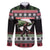 Funny Bigfoot Christmas Family Matching Long Sleeve Bodycon Dress and Hawaiian Shirt Xmas Holiday Patterns - Wonder Print Shop