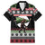 Funny Bigfoot Christmas Family Matching Off The Shoulder Long Sleeve Dress and Hawaiian Shirt Xmas Holiday Patterns - Wonder Print Shop