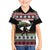 Funny Bigfoot Christmas Family Matching Off The Shoulder Long Sleeve Dress and Hawaiian Shirt Xmas Holiday Patterns - Wonder Print Shop