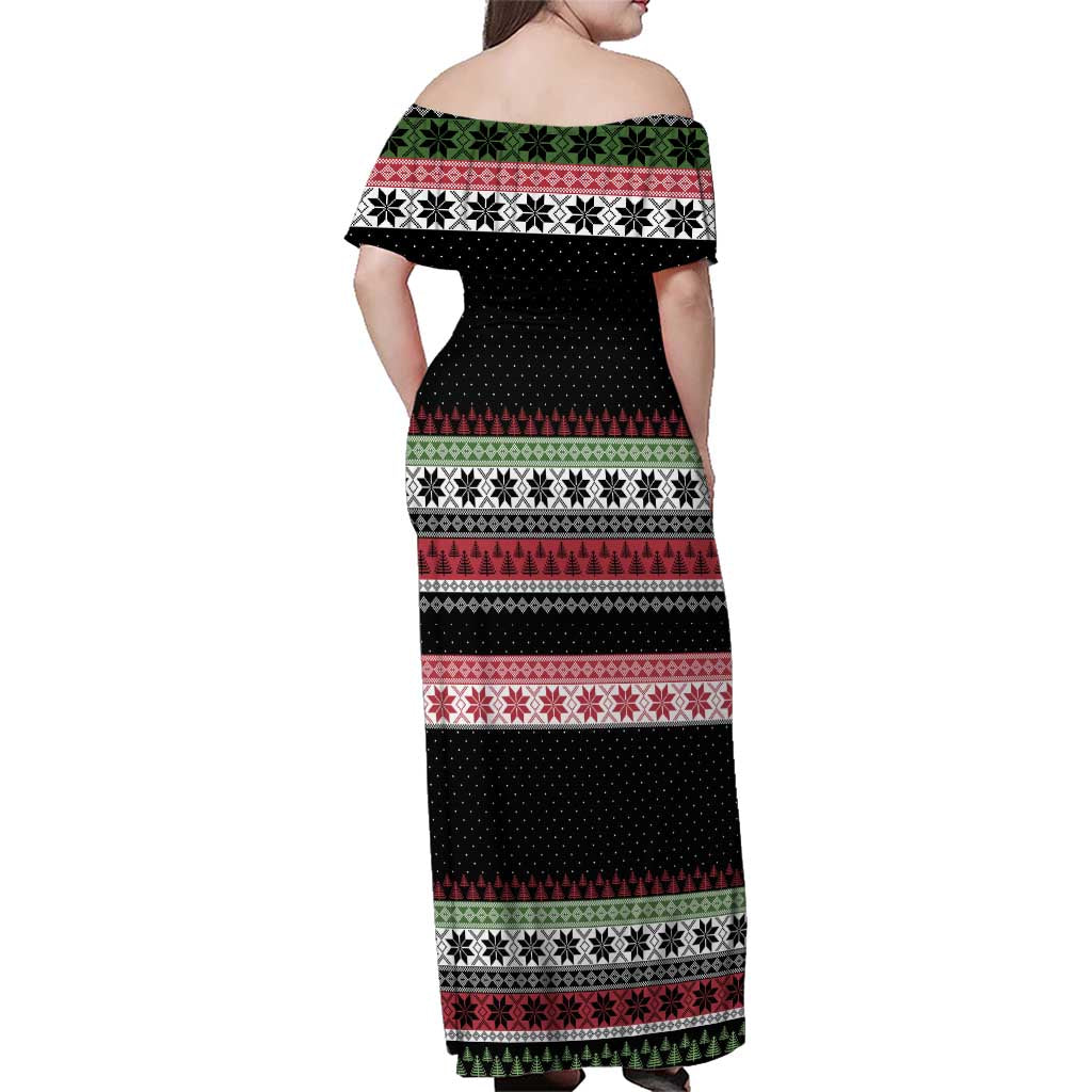 Funny Bigfoot Christmas Family Matching Off Shoulder Maxi Dress and Hawaiian Shirt Xmas Holiday Patterns - Wonder Print Shop