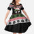 Funny Bigfoot Christmas Family Matching Short Sleeve Bodycon Dress and Hawaiian Shirt Xmas Holiday Patterns - Wonder Print Shop