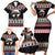 Funny Bigfoot Christmas Family Matching Short Sleeve Bodycon Dress and Hawaiian Shirt Xmas Holiday Patterns - Wonder Print Shop