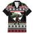 Funny Bigfoot Christmas Family Matching Short Sleeve Bodycon Dress and Hawaiian Shirt Xmas Holiday Patterns - Wonder Print Shop