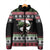 Funny Bigfoot Christmas Padded Jacket Xmas Holiday Patterns - Wonder Print Shop