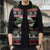 Funny Bigfoot Christmas Sleeveless Puffer Jacket Xmas Holiday Patterns - Wonder Print Shop