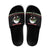 Funny Bigfoot Christmas Slide Sandals Xmas Holiday Patterns - Wonder Print Shop