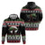 Funny Bigfoot Christmas Zip Hoodie Xmas Holiday Patterns - Wonder Print Shop