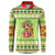 Funny Cat Merry Christmas Button Sweatshirt Xmas Holiday Patterns - Wonder Print Shop