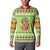 Funny Cat Merry Christmas Button Sweatshirt Xmas Holiday Patterns - Wonder Print Shop