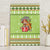 Funny Cat Merry Christmas Canvas Wall Art Xmas Holiday Patterns - Wonder Print Shop