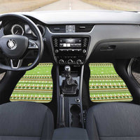 Funny Cat Merry Christmas Car Mats Xmas Holiday Patterns - Wonder Print Shop