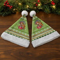 Funny Cat Merry Christmas Santa Hat Xmas Holiday Patterns - Wonder Print Shop