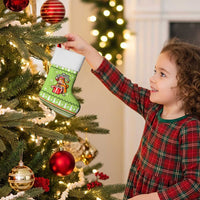 Funny Cat Merry Christmas Stocking Xmas Holiday Patterns - Wonder Print Shop