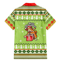 Funny Cat Merry Christmas Family Matching Mermaid Dress and Hawaiian Shirt Xmas Holiday Patterns - Wonder Print Shop
