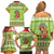 Funny Cat Merry Christmas Family Matching Off Shoulder Short Dress and Hawaiian Shirt Xmas Holiday Patterns - Wonder Print Shop