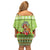 Funny Cat Merry Christmas Family Matching Off Shoulder Short Dress and Hawaiian Shirt Xmas Holiday Patterns - Wonder Print Shop