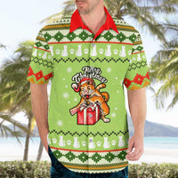 Funny Cat Merry Christmas Hawaiian Shirt Xmas Holiday Patterns - Wonder Print Shop