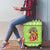 Funny Cat Merry Christmas Luggage Cover Xmas Holiday Patterns - Wonder Print Shop