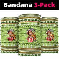 Funny Cat Merry Christmas Neck Gaiter Xmas Holiday Patterns - Wonder Print Shop