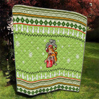 Funny Cat Merry Christmas Quilt Xmas Holiday Patterns - Wonder Print Shop