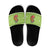 Funny Cat Merry Christmas Slide Sandals Xmas Holiday Patterns - Wonder Print Shop