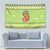 Funny Cat Merry Christmas Tapestry Xmas Holiday Patterns - Wonder Print Shop