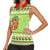 Funny Cat Merry Christmas Women Sleeveless Polo Shirt Xmas Holiday Patterns - Wonder Print Shop