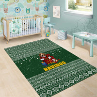 Funny Christmas Gift Beagle Christmas Area Rug Xmas Holiday Patterns - Wonder Print Shop