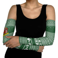 Funny Christmas Gift Beagle Christmas Arm Sleeves Xmas Holiday Patterns - Wonder Print Shop