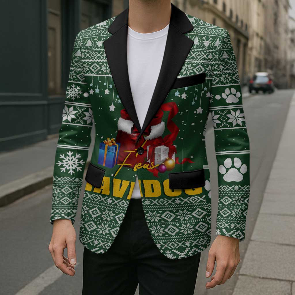 Funny Christmas Gift Beagle Christmas Blazer Xmas Holiday Patterns - Wonder Print Shop