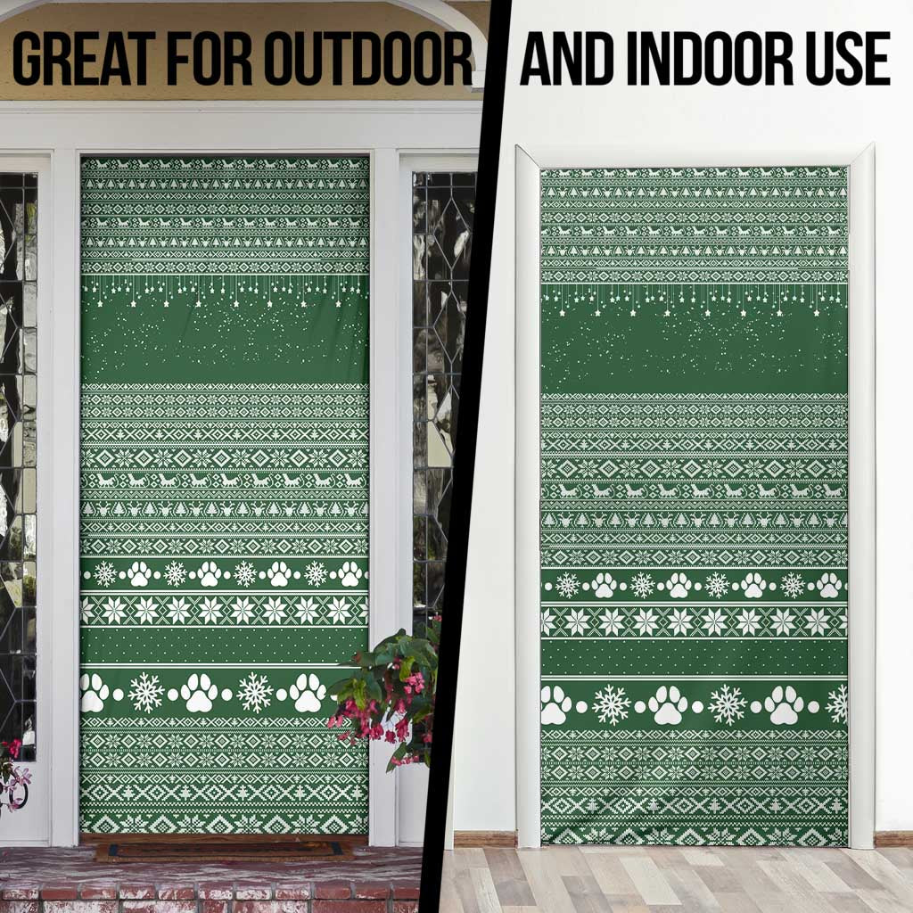 Funny Christmas Gift Beagle Christmas Door Cover Xmas Holiday Patterns - Wonder Print Shop