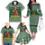 Funny Christmas Gift Beagle Christmas Family Matching Off The Shoulder Long Sleeve Dress and Hawaiian Shirt Xmas Holiday Patterns - Wonder Print Shop