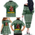 Funny Christmas Gift Beagle Christmas Family Matching Off The Shoulder Long Sleeve Dress and Hawaiian Shirt Xmas Holiday Patterns - Wonder Print Shop