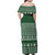 Funny Christmas Gift Beagle Christmas Family Matching Off Shoulder Maxi Dress and Hawaiian Shirt Xmas Holiday Patterns - Wonder Print Shop
