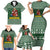 Funny Christmas Gift Beagle Christmas Family Matching Short Sleeve Bodycon Dress and Hawaiian Shirt Xmas Holiday Patterns - Wonder Print Shop