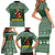 Funny Christmas Gift Beagle Christmas Family Matching Short Sleeve Bodycon Dress and Hawaiian Shirt Xmas Holiday Patterns - Wonder Print Shop
