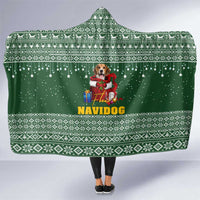 Funny Christmas Gift Beagle Christmas Hooded Blanket Xmas Holiday Patterns - Wonder Print Shop
