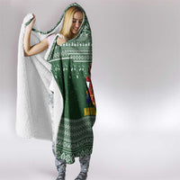 Funny Christmas Gift Beagle Christmas Hooded Blanket Xmas Holiday Patterns - Wonder Print Shop