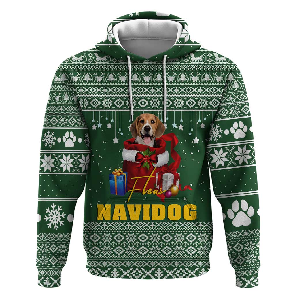 Funny Christmas Gift Beagle Christmas Hoodie Xmas Holiday Patterns - Wonder Print Shop
