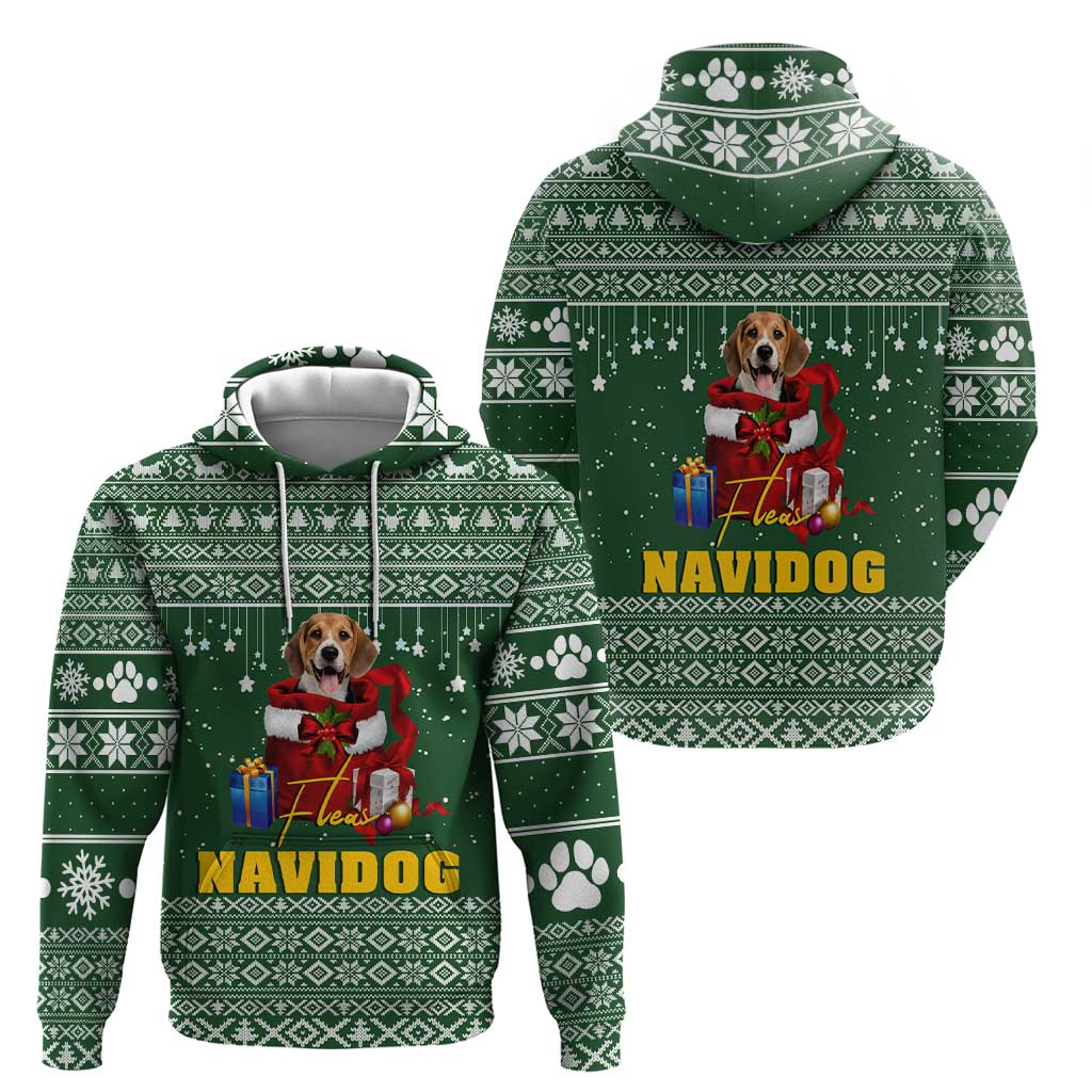 Funny Christmas Gift Beagle Christmas Hoodie Xmas Holiday Patterns - Wonder Print Shop