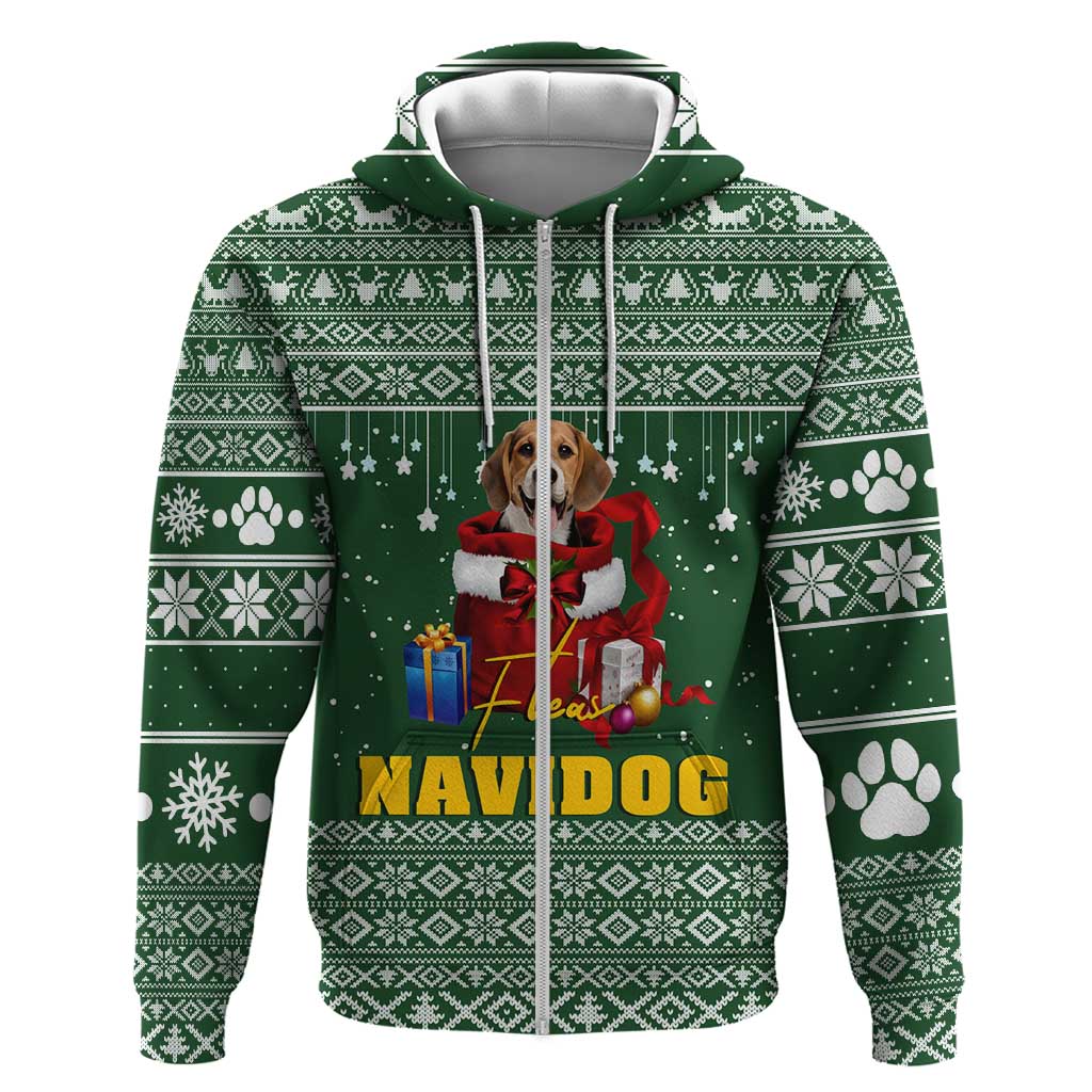 Funny Christmas Gift Beagle Christmas Hoodie Xmas Holiday Patterns - Wonder Print Shop