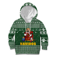 Funny Christmas Gift Beagle Christmas Kid Hoodie Xmas Holiday Patterns - Wonder Print Shop