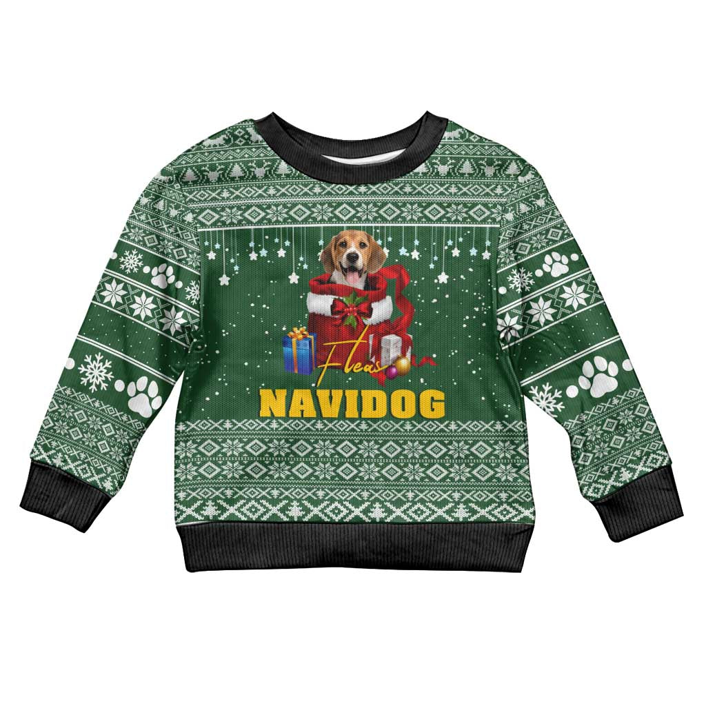 Funny Christmas Gift Beagle Christmas Kid Ugly Christmas Sweater Xmas Holiday Patterns - Wonder Print Shop