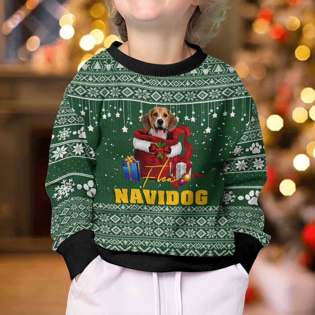 Funny Christmas Gift Beagle Christmas Kid Ugly Christmas Sweater Xmas Holiday Patterns - Wonder Print Shop