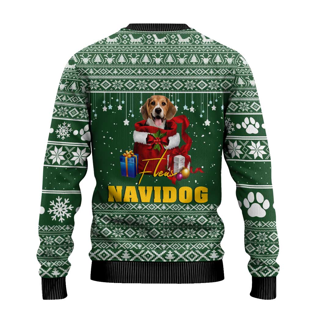 Funny Christmas Gift Beagle Christmas Ugly Christmas Sweater Xmas Holiday Patterns - Wonder Print Shop