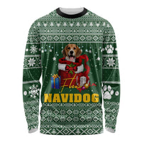 Funny Christmas Gift Beagle Christmas Long Sleeve Shirt Xmas Holiday Patterns - Wonder Print Shop