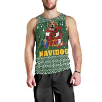 Funny Christmas Gift Beagle Christmas Men Tank Top Xmas Holiday Patterns - Wonder Print Shop